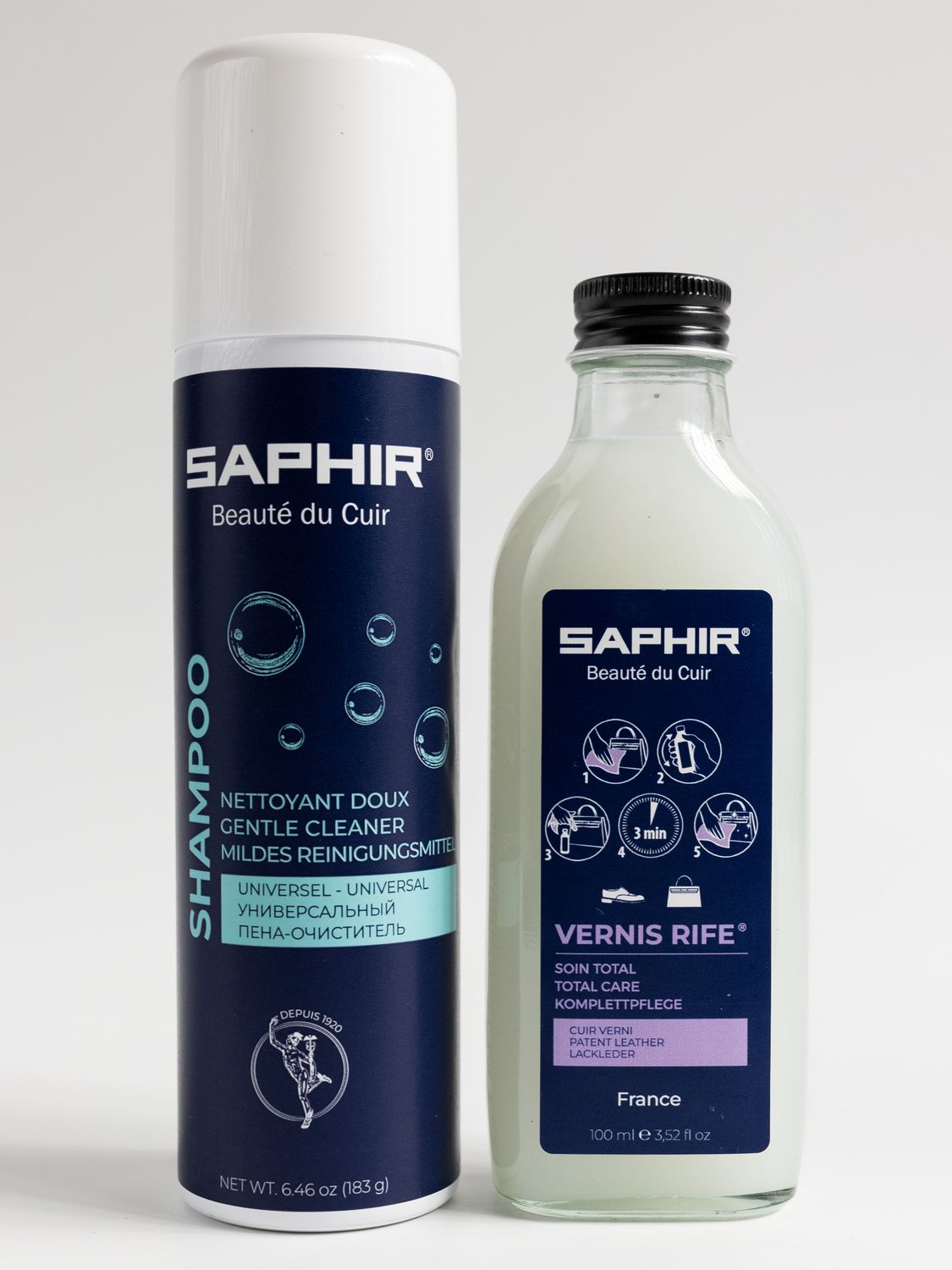 Patent Leather Care Set - 5 pcs