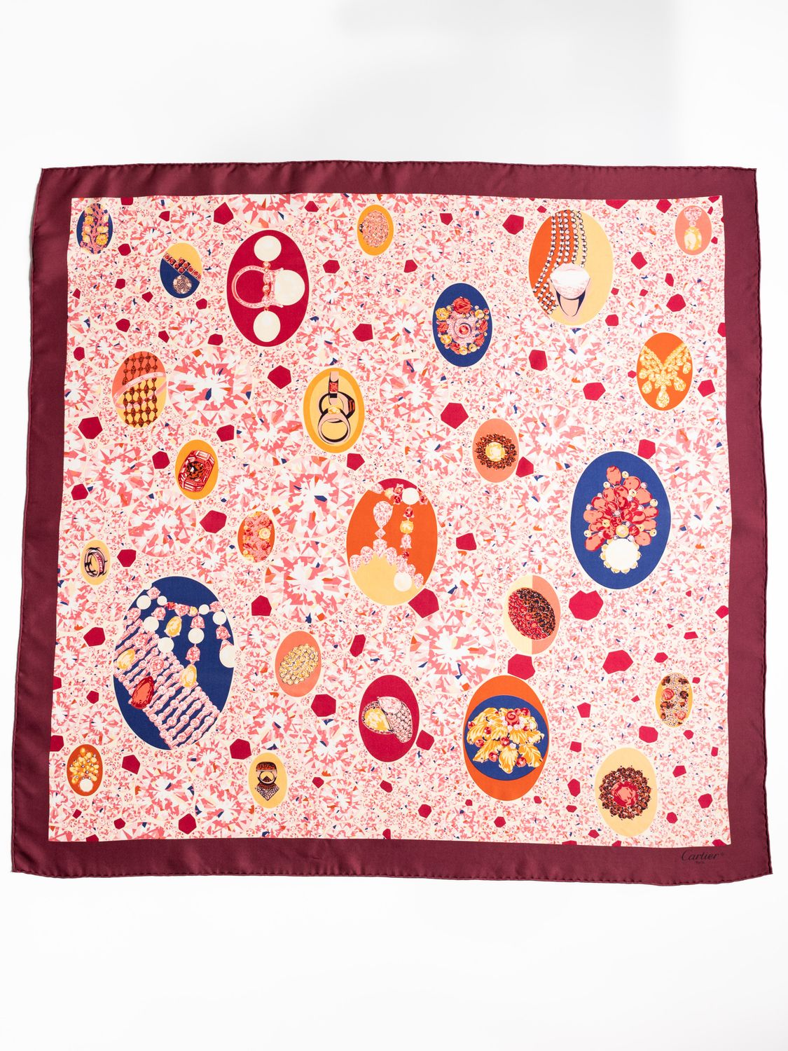 Cartier Jewel Silk Scarf