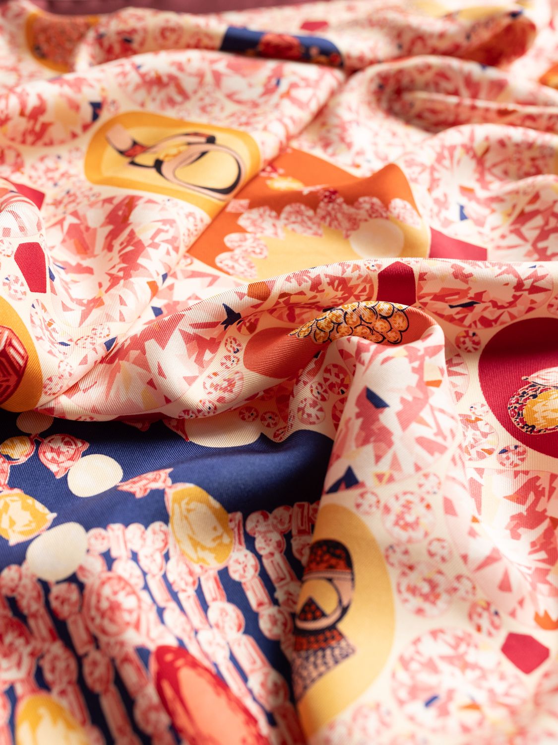 Cartier Jewel Silk Scarf