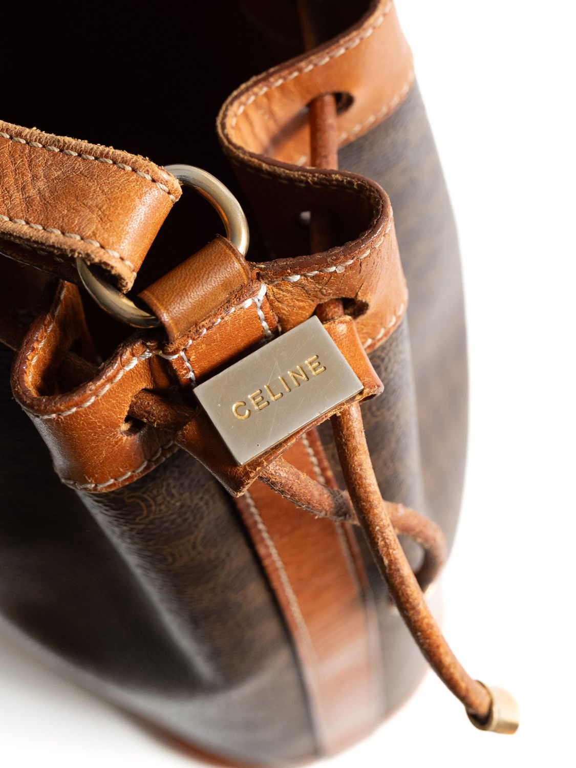 Celine Monogram Bucket Bag