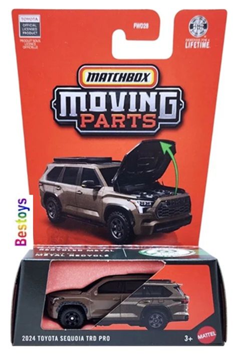 コレクターズボックスセット 2003 Johnny & Associates Matchbox Moving Parts 2026 Release L Toyota Sequoia TRD PRO 2024
