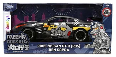 JADA 36707 Hollywood Rides Nissan GT R R35 Ben Sopra 2009 Godzilla