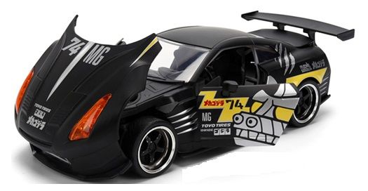 【非売品】CAR GRAPHIC 読者プレゼント ブラジルW杯 フレコ人形 JADA 36707 Hollywood Rides Nissan GT R R35 Ben Sopra 2009 Godzilla