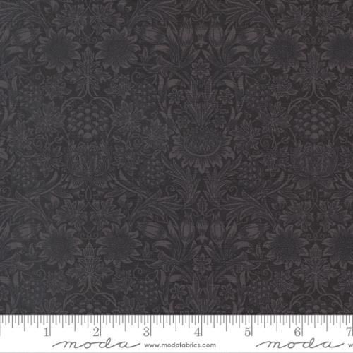 Morris Muse  - Sunflower Damask - Ebony
