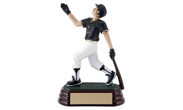 Male Baseball Sculpture: 6 Male Baseball Sculpture: 6"-101947
