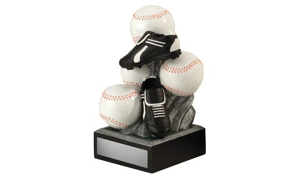 Baseball Tower Sculpture: 6-1/4"-101949