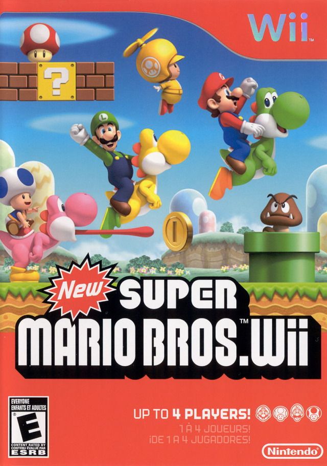 Mario Bros Wii, New Super - 