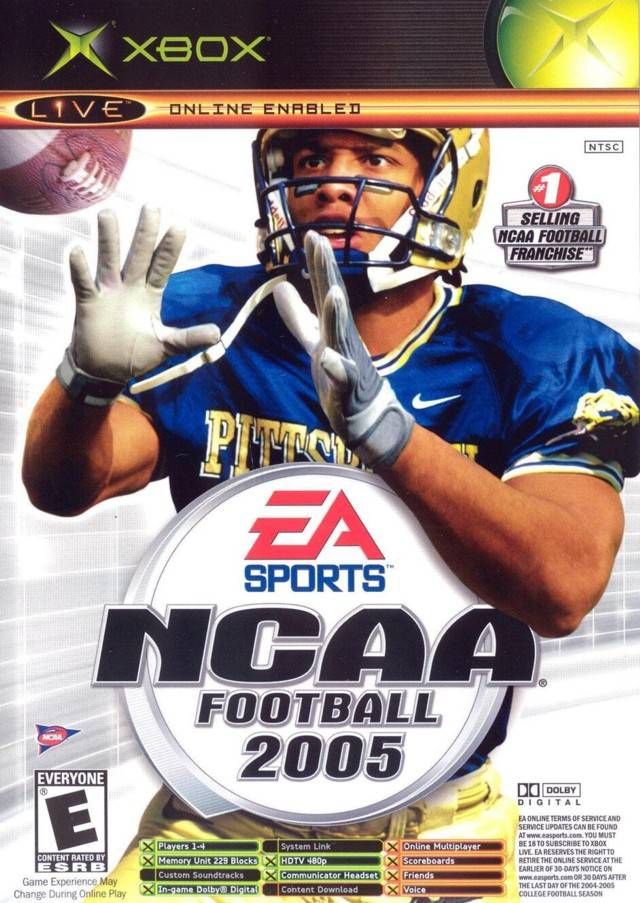 NCAA Football 2005 + Top Spin -