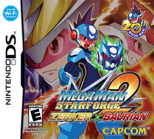 Mega Man Star Force 2 Zerker X Saurian -