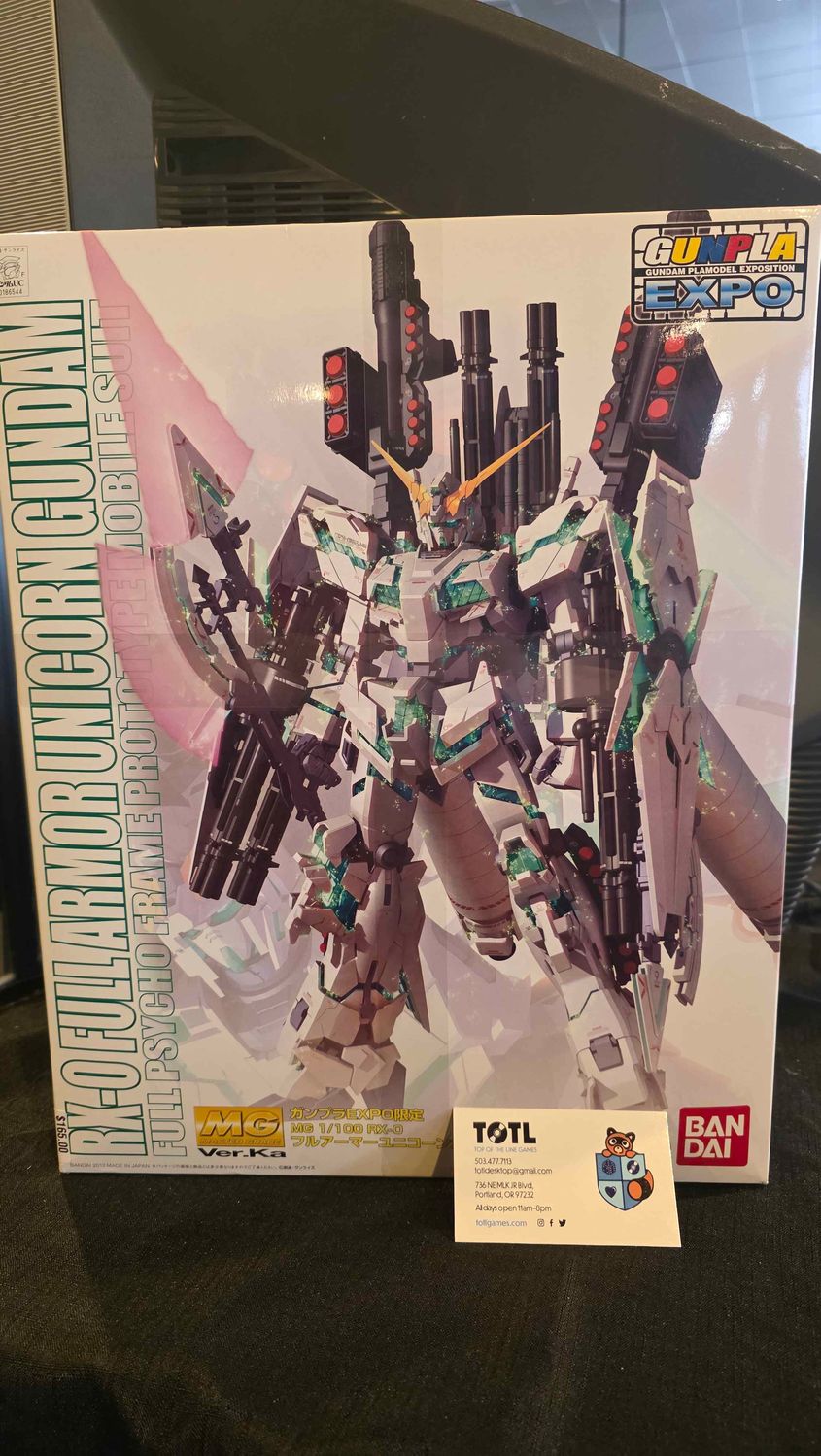 RX -0 Full Armor Unicorn Gundam Ver. Ka Gunpla EXPO Edition (MG, MSGU)