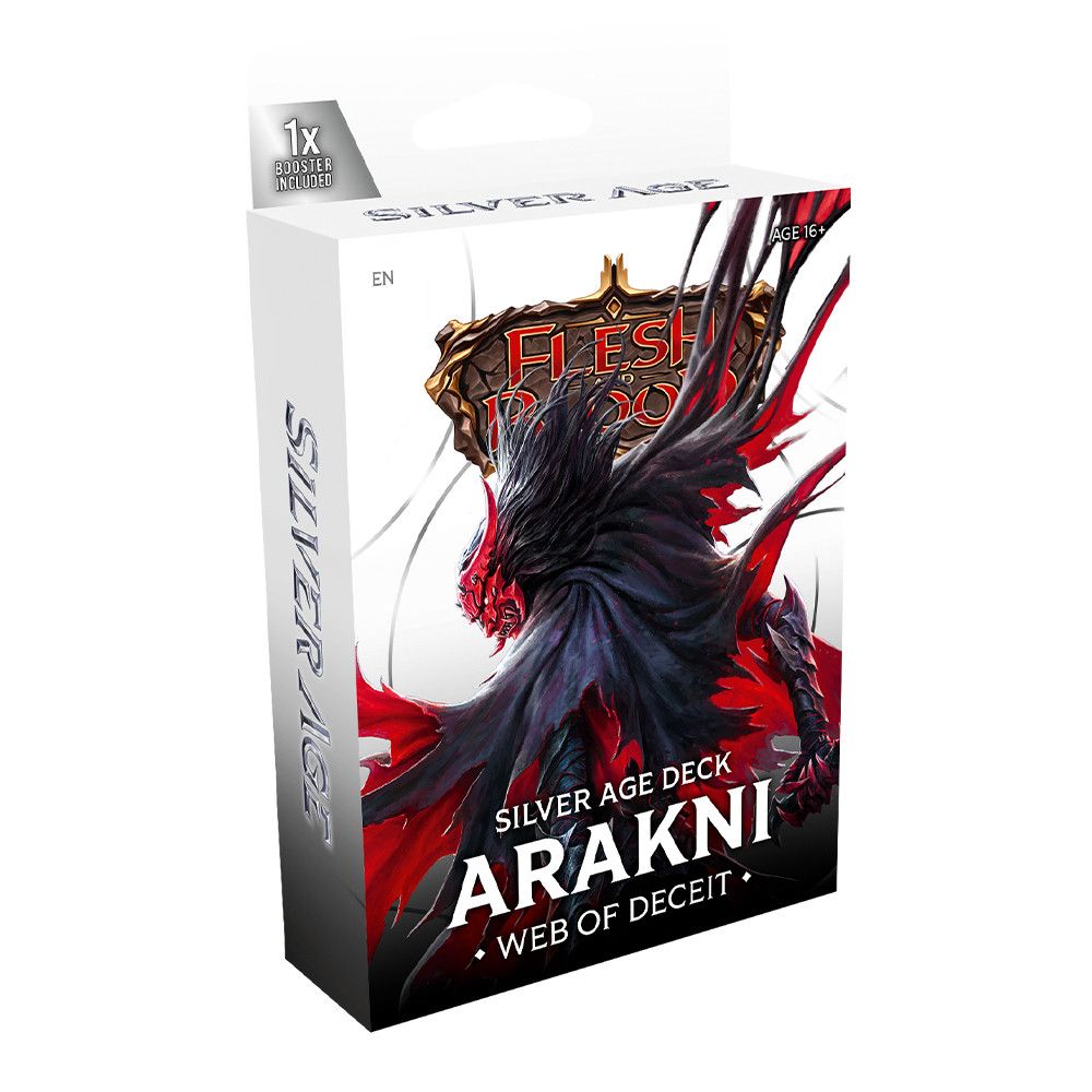 Flesh and Blood: Chapter Two Silver Age Deck - Arakni: Web Of Deceit