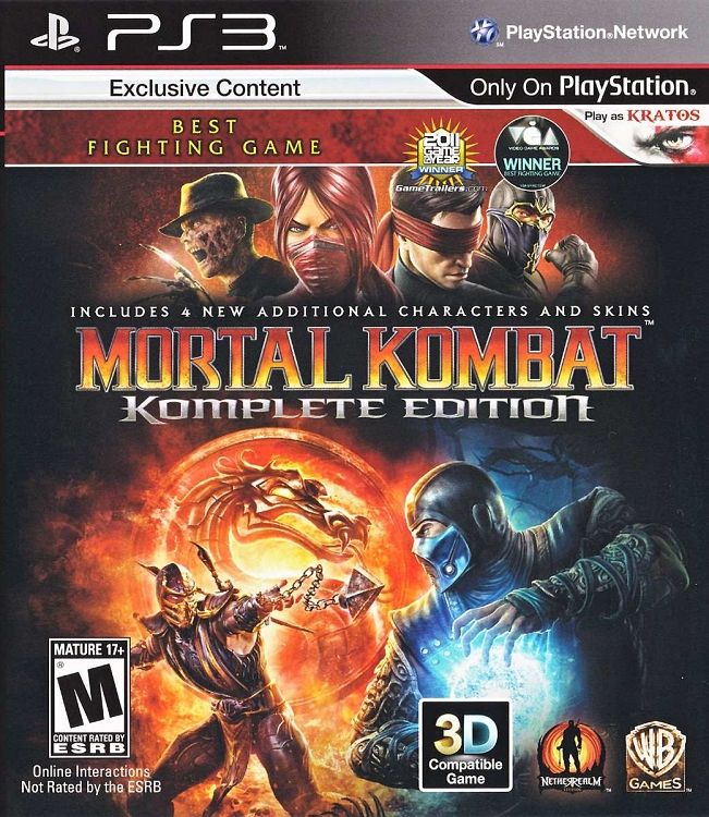 Mortal Kombat Komplete Edition -