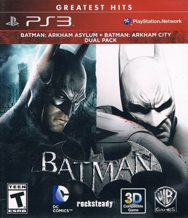 Batman Arkham Asylum/City Dual Pack - 