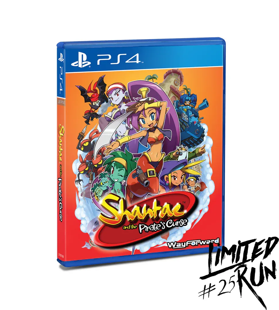 Shantae and the Pirates Curse [Limited Run] - PlayStation 4