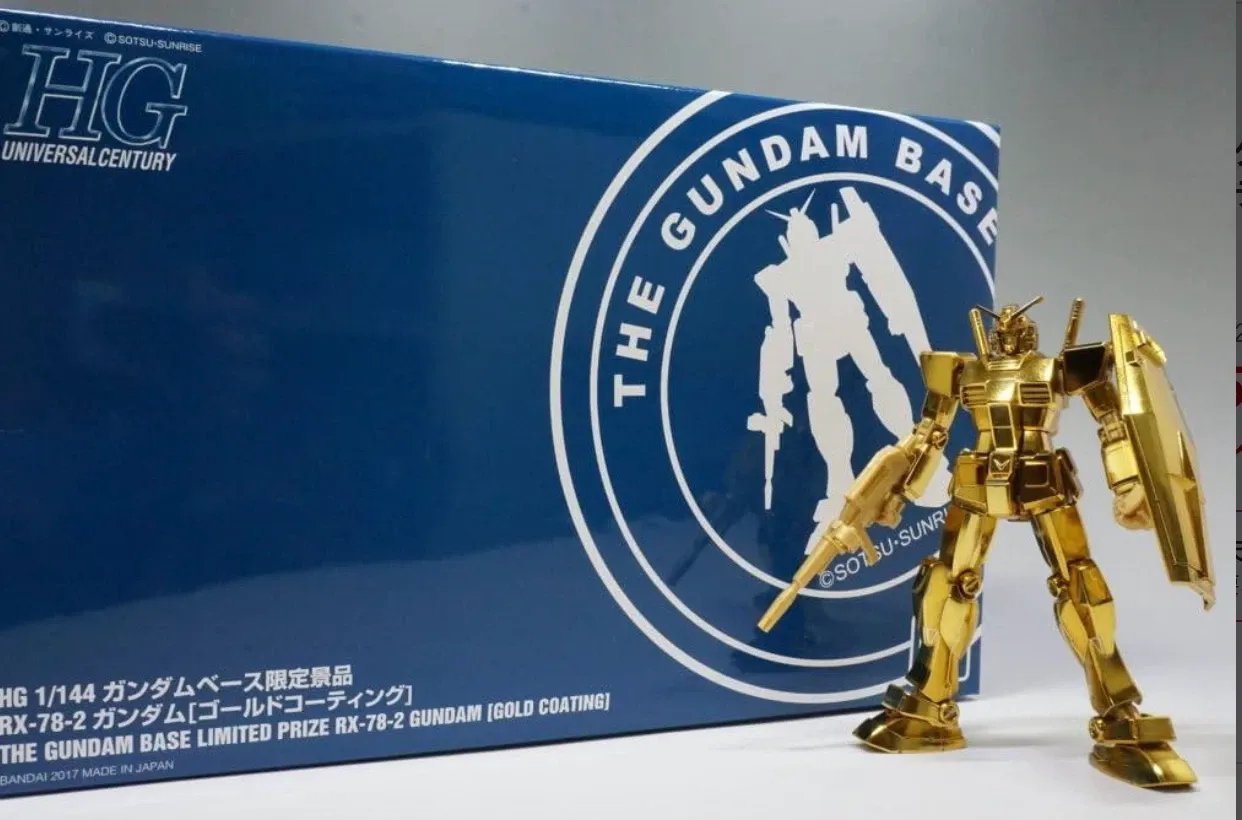 RX-78-2 Gundam VER. 3.0 Gold Coating (MG, Gundam Base Limited, MSG)