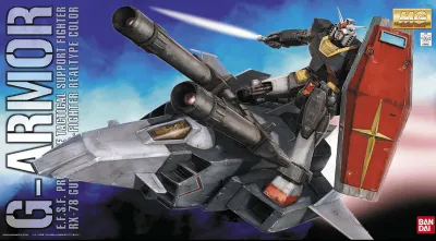 G Armor &amp; Gundam, RX-78 [Real Type Color Ver.] (MG, UC)