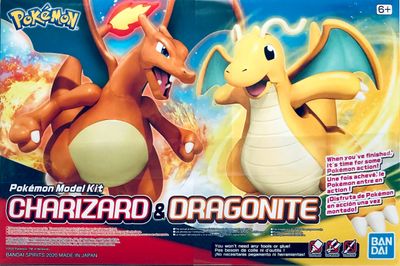 Pokemon Model Kit: Charizard and Dragonite