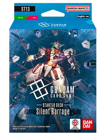Silent Barrage Starter Deck ST-13 Gundam Card Game