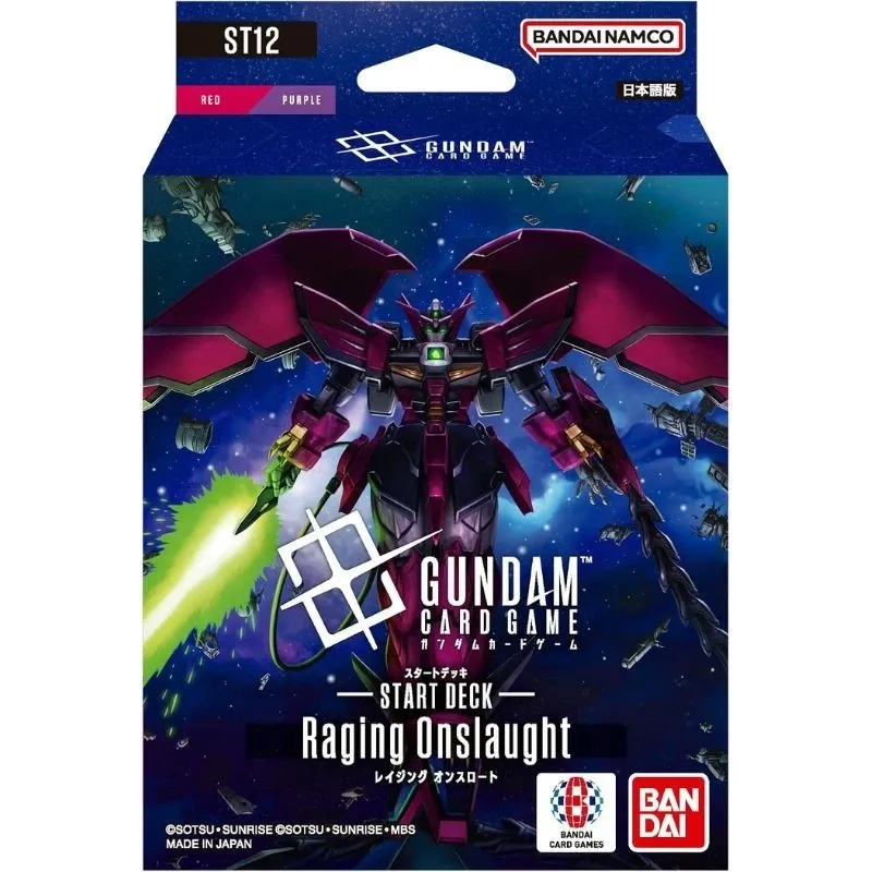 Raging Onslaught Starter Deck ST-12 Gundam Card Game