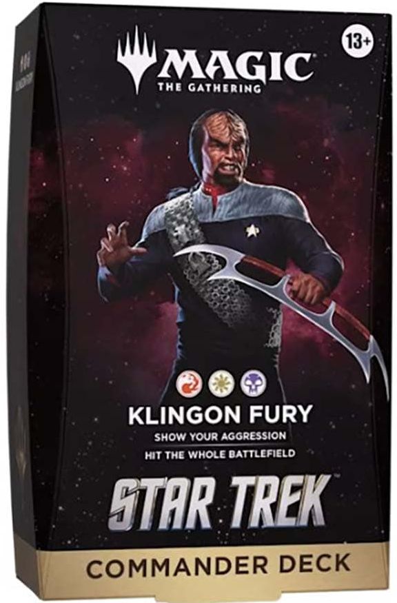 Klingon Fury Commander Deck, Star Trek Magic: The Gathering