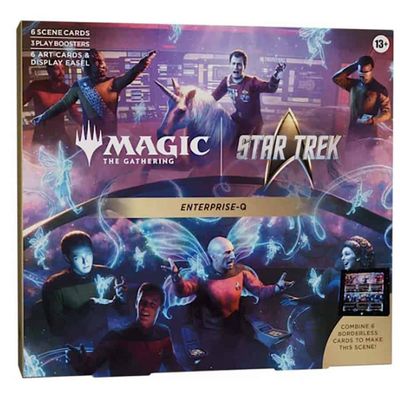 Enterprise-Q Scene Box, Star Trek Magic: The Gathering