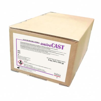 POLIDENT - UNIVE CAST ( Teeth Model Cast ) ( 6kg Powder + 1L Liquid  Set )
