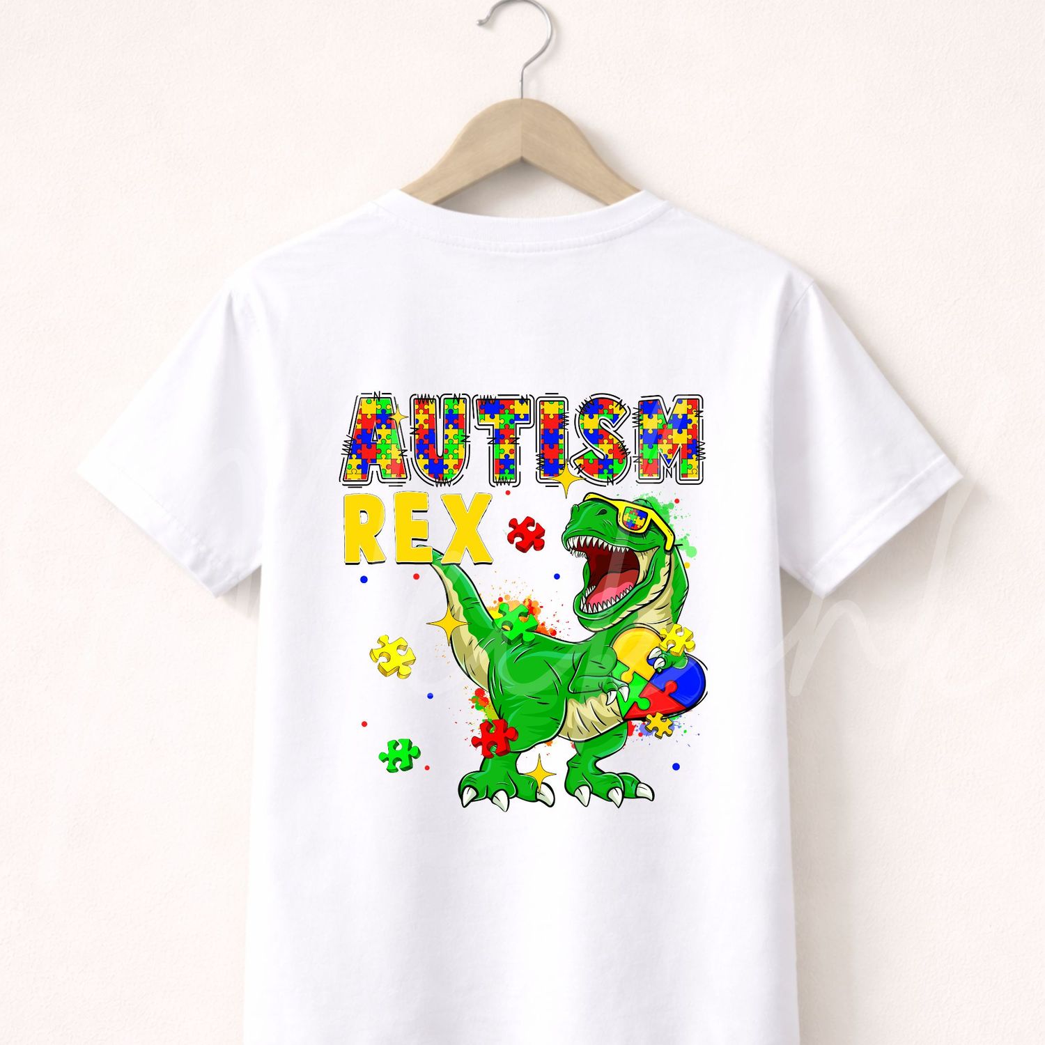 Autism Awareness Design 7 UVDTF or DTF Decal