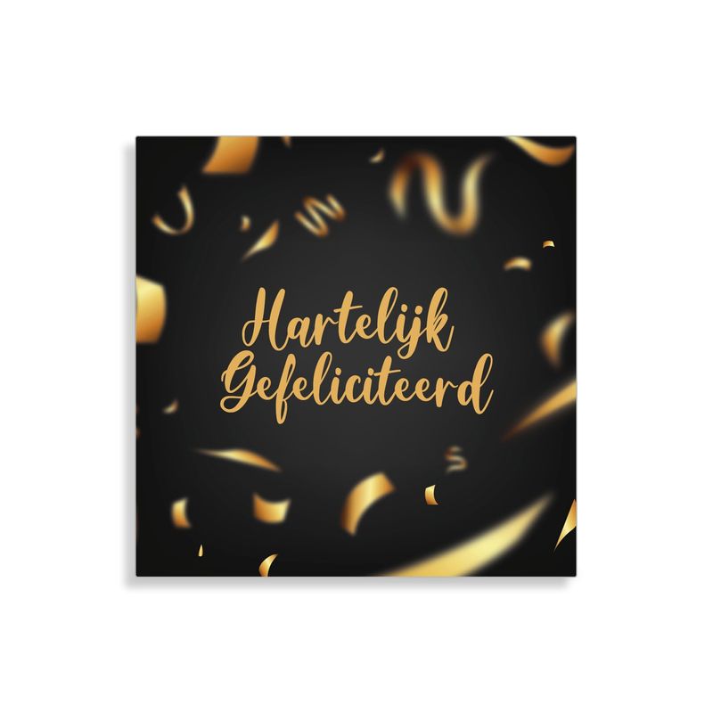 Mystery Card 'Hartelijk Gefeliciteerd'