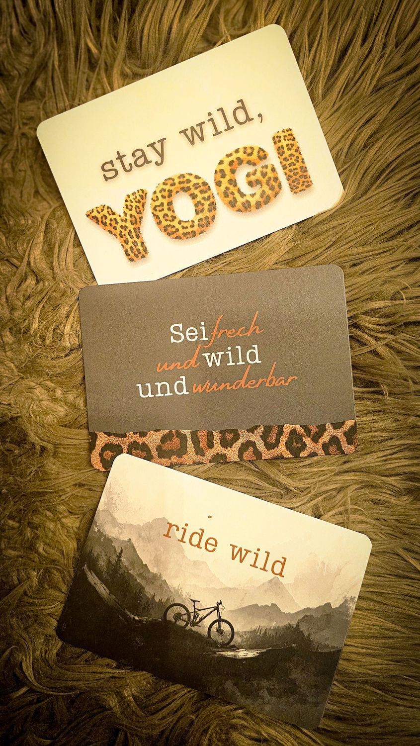 3-er Set Postkarten 3-er Set Postkarten "Goodvibes Mona"