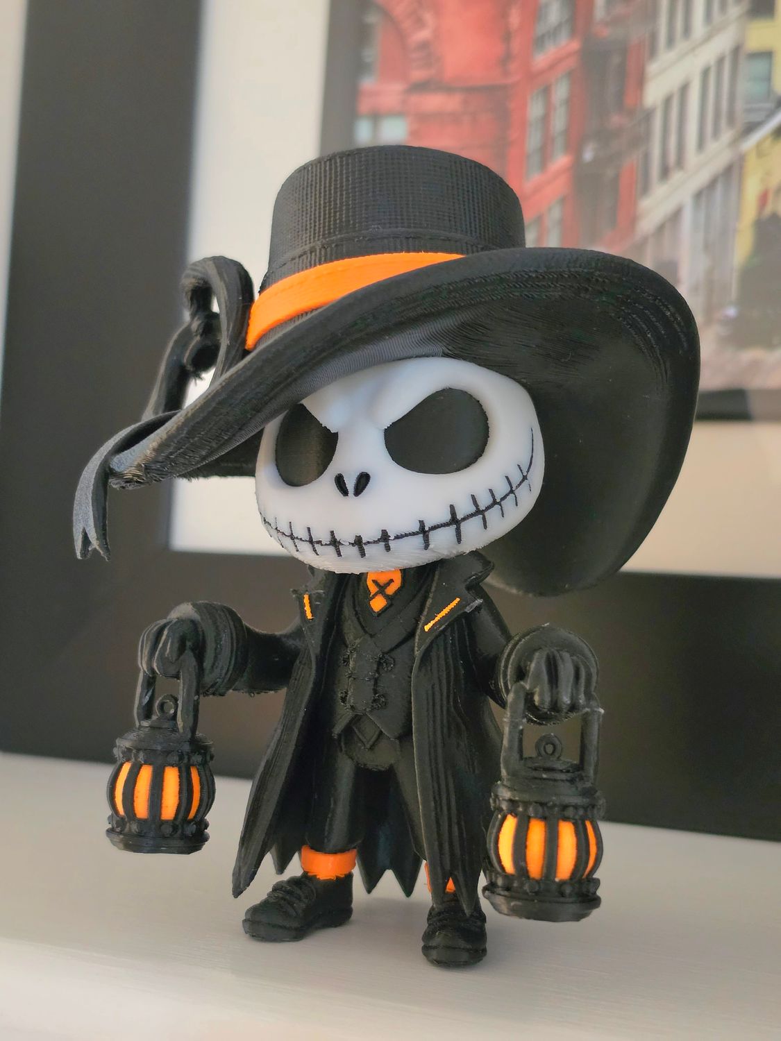 3D Jack Skellington Figure