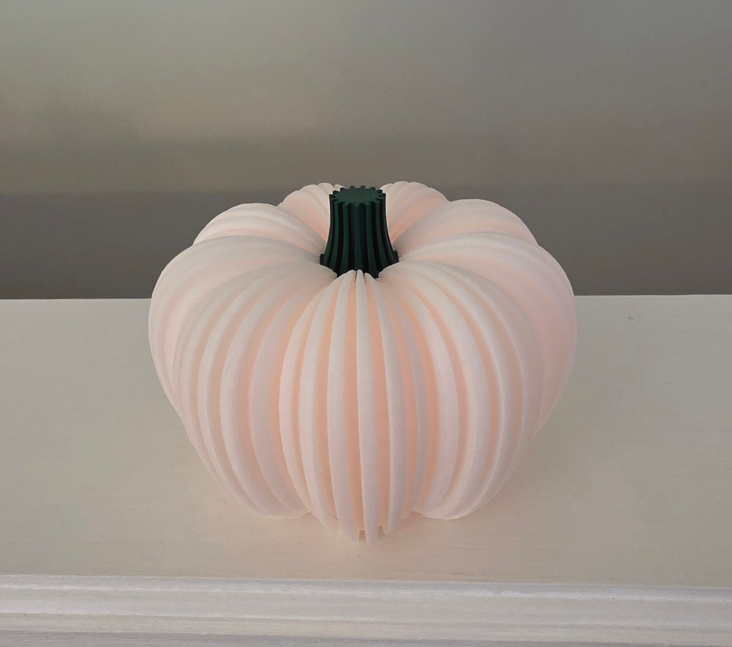 3D Ribbed Pumpkin