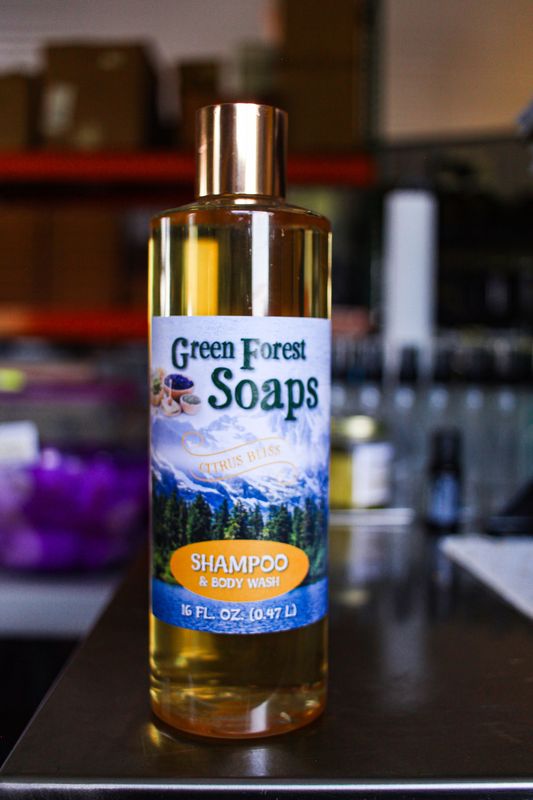 A bright, uplifting shampoo and body wash made to gently cleanse while refreshing the senses. 16oz

