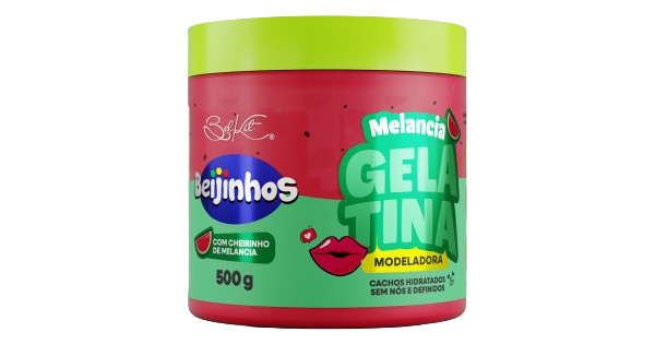 Belkit Gelatina Capilar Modeladora Beijinhos Melancia 500G