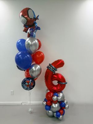 Spidey & Friends Balloon Bouquet and Stackable