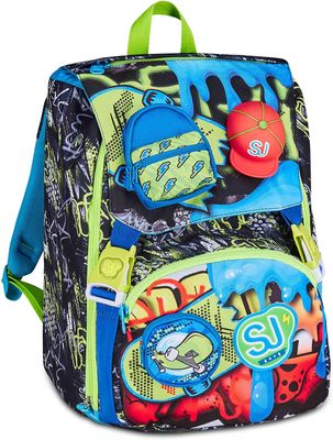 SJ Gang Big Soft Pouch Boy Backpack