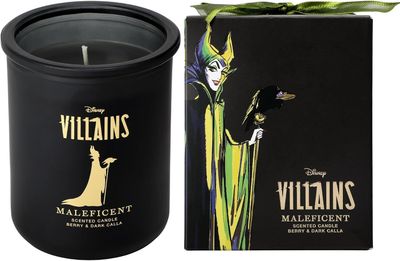 Enesco - CANDELA Malefica al Profumo di BACCHE SPINE MALEFICIENTI E CALLA SCURA