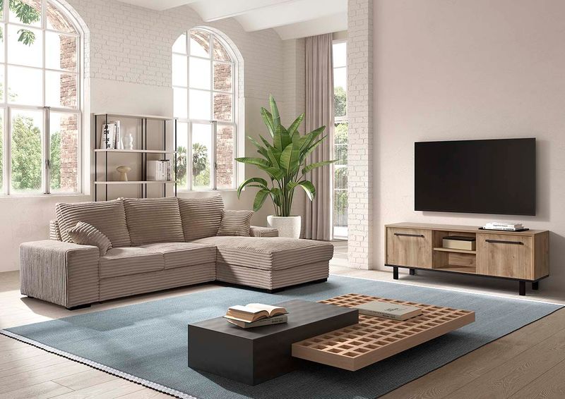 Neva (Ribbed velvet) with bed