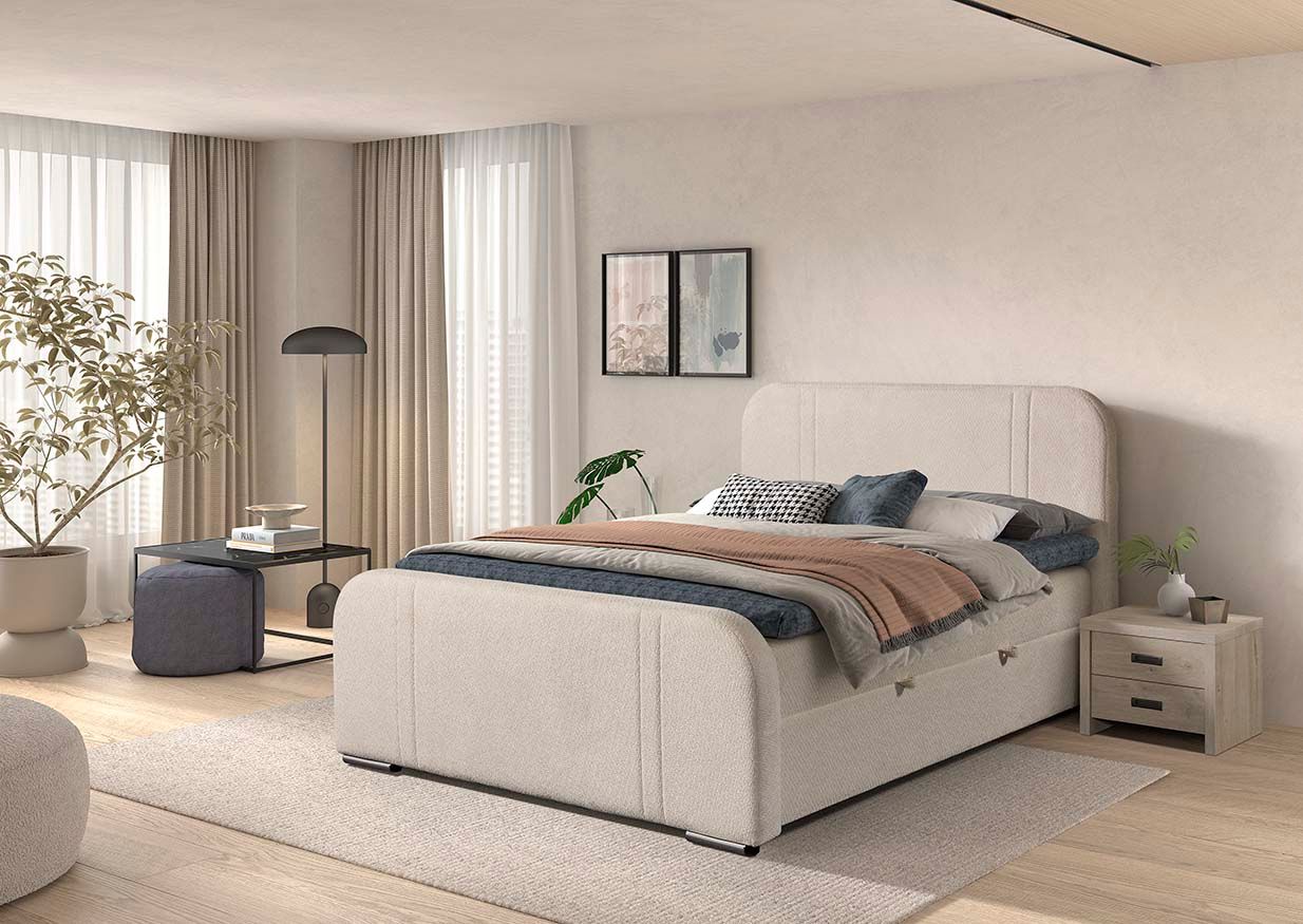 Boxspring Melia (with mattress and storage box)