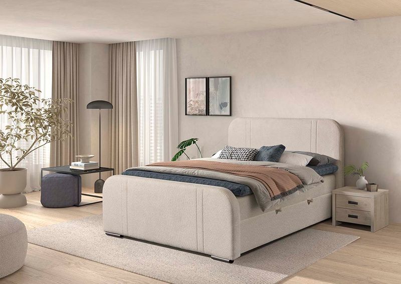 Boxspring Melia (with mattress and storage box)