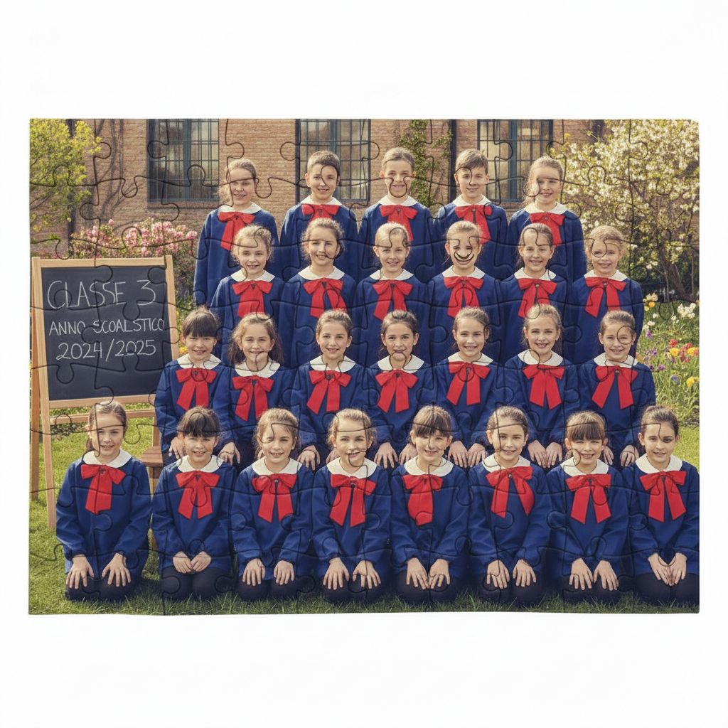 Stampa Puzzle personalizza foto di classe regali fine anno