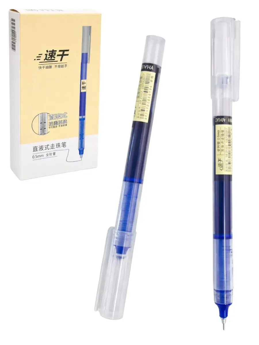 Bolígrafo Tinta China Azul (Paq. 12 pzas) Paquete de 12 bolígrafos de tinta china azul al mayoreo.