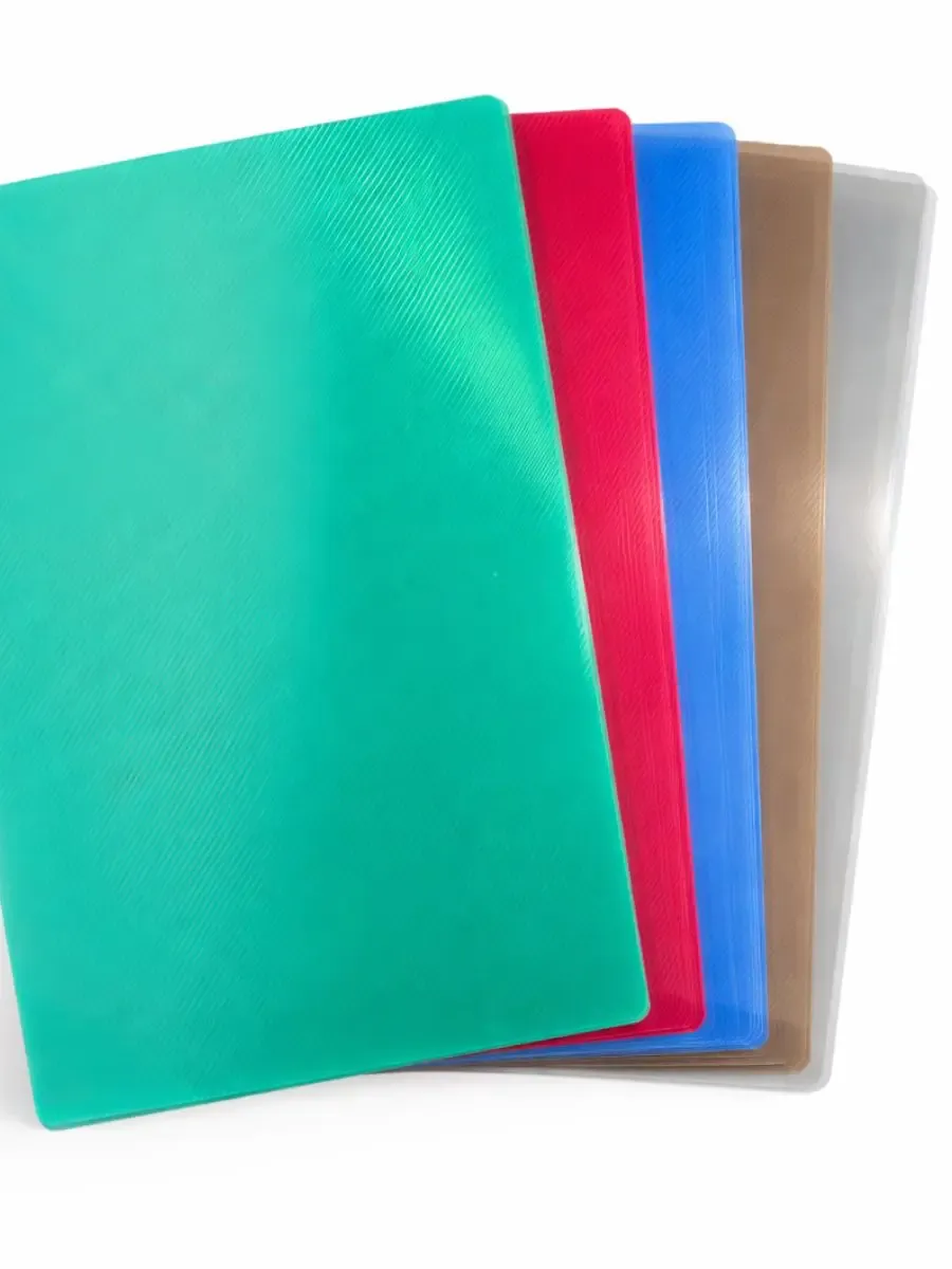 Paquete de 50 cubiertas (25 pares) para encuadernación tamaño carta.