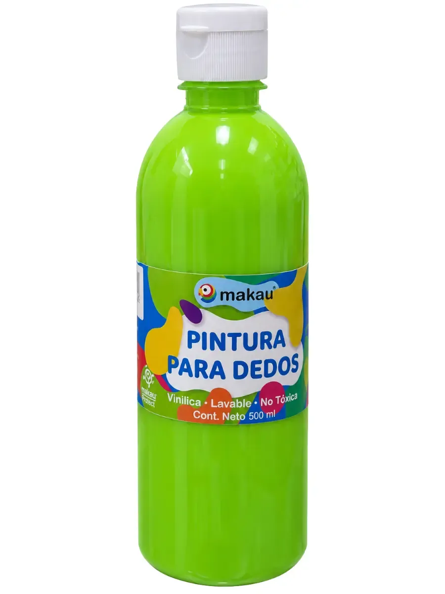 Pintura vinílica Verde Limon 500 ml – Mayoreo