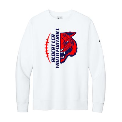 Nike Club Fleece Sleeve Swoosh Crew