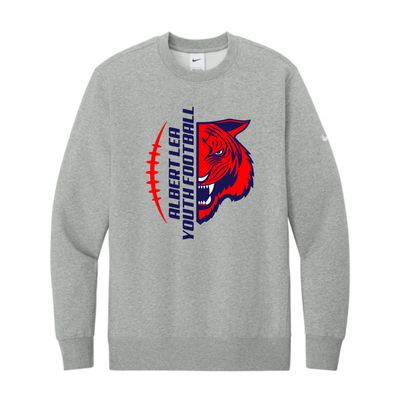 Nike Club Fleece Sleeve Swoosh Crew
