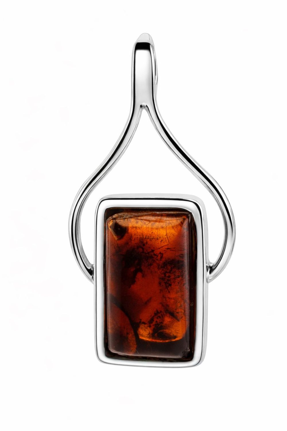 Bernstein Anhänger mit Silber 925