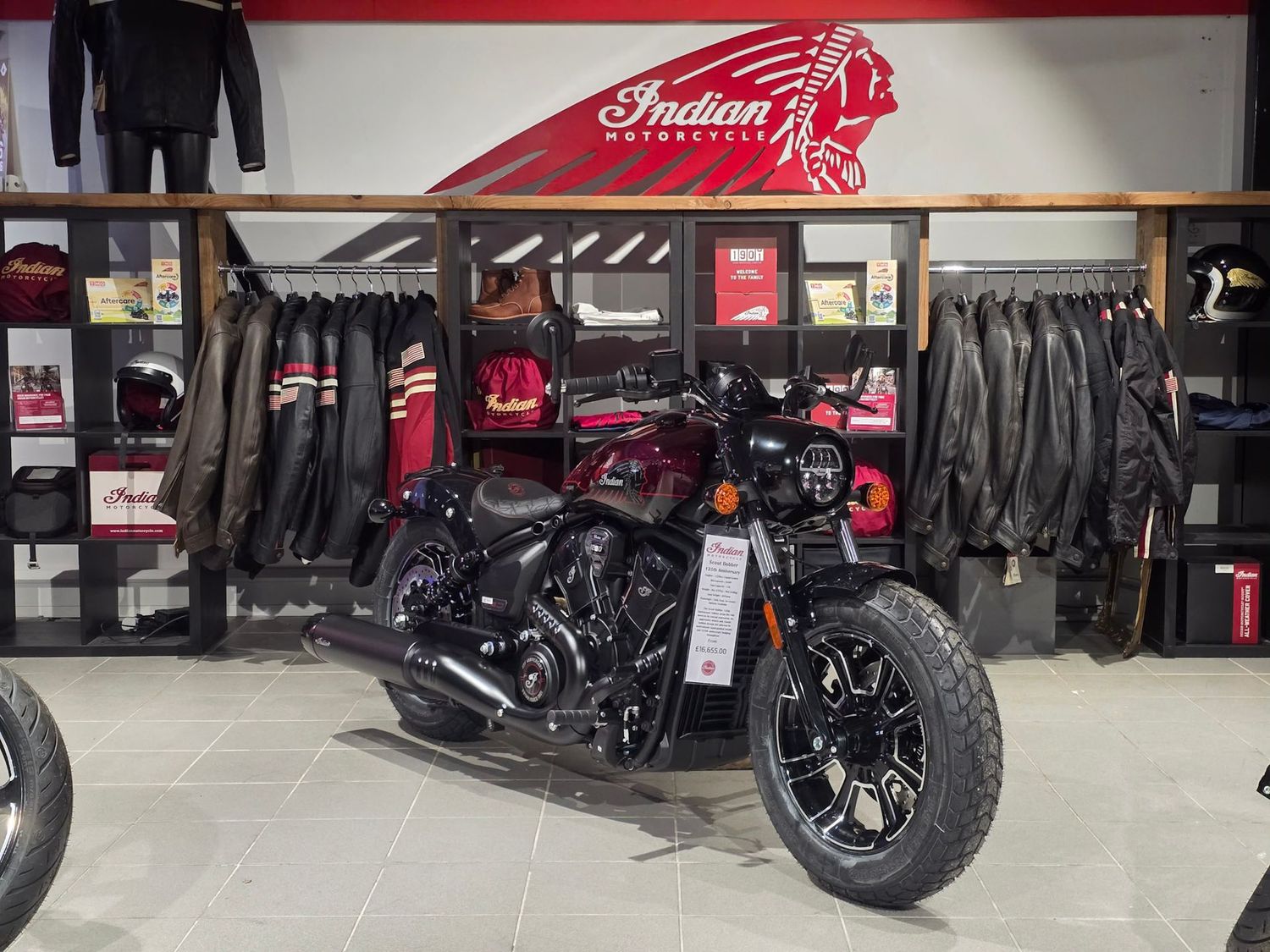 Indian Scout Bobber 125th Anniversary