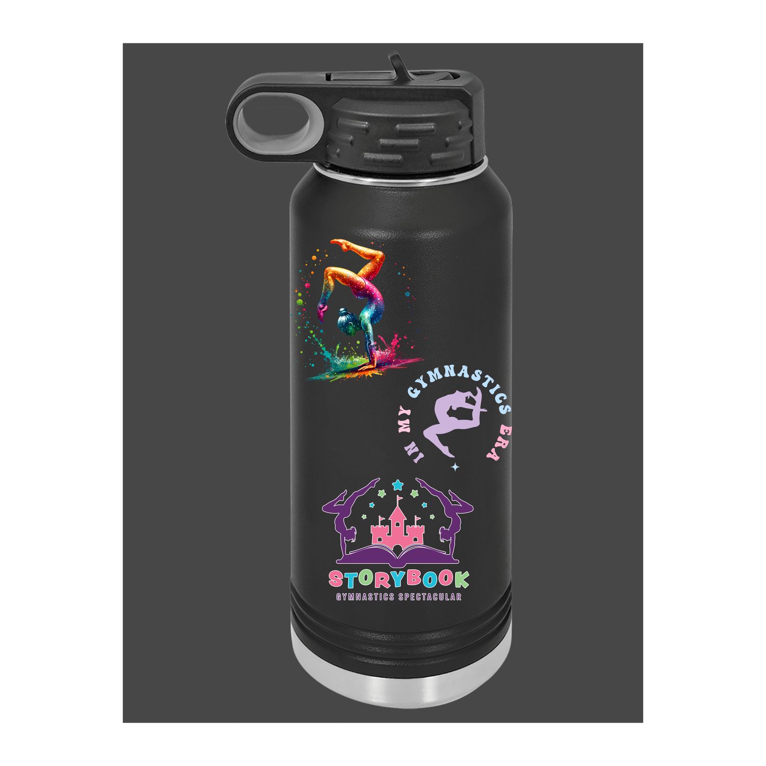 32 oz. Black Water Bottle