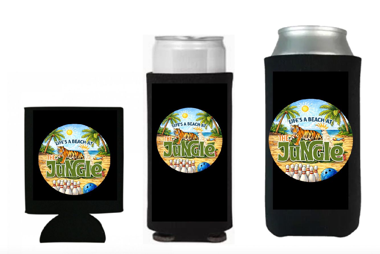 Life's a Beach at the Jungle Koozie