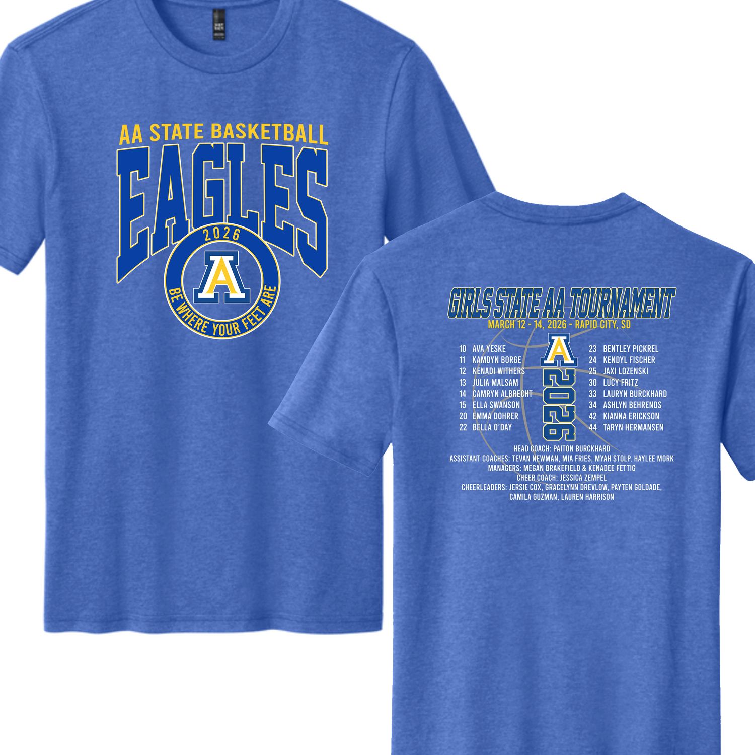Girls Basketball State Tee